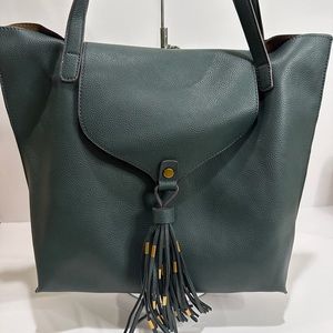 Free People Tote Bag Dark Green